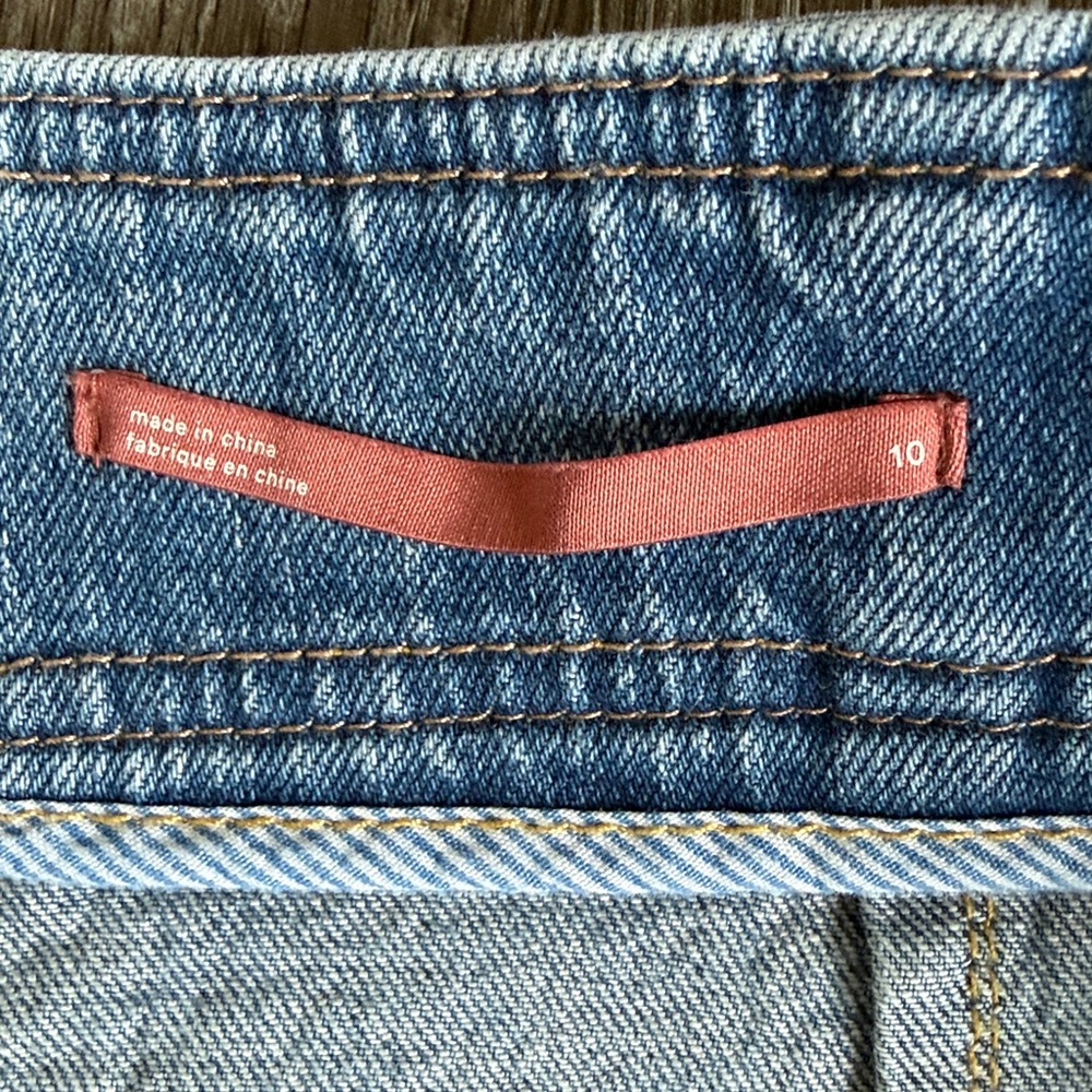 Anthropologie Blue Denim Skirt - Picture 4 of 5